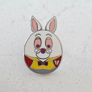 Disney White Rabbit Pin Alice in Wonderland Hidden Mickey‎ Series 5 of 5